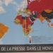 carte du monde Reporters Sans Frontières